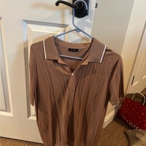 Grace Karin Tan Knit Top